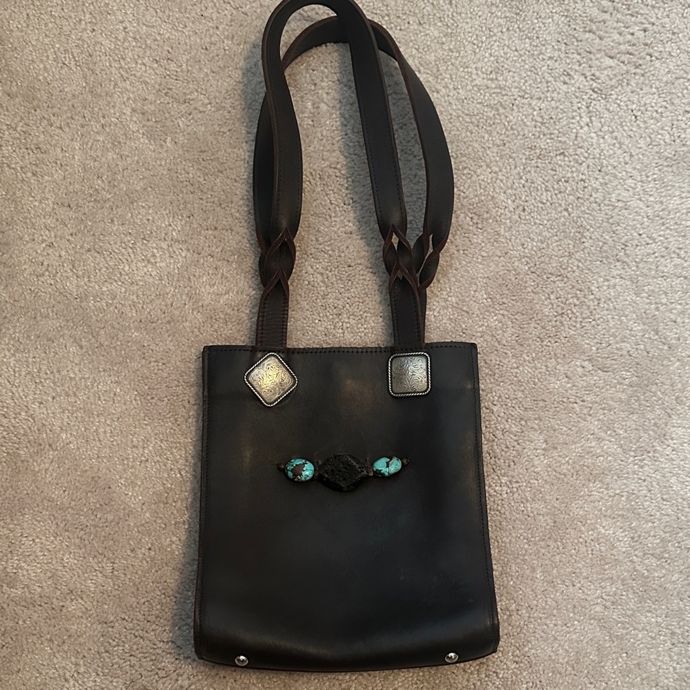 Leather Western Purse